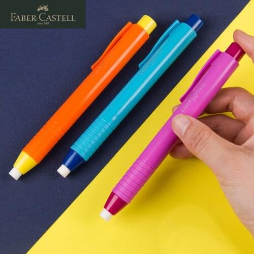 FABER CASTELL Pen Shape Press Type Pencil Eraser/Rubber Sketching/Drafting/Highlight Art Drawing/Painting Eraser/Rubber 1839
