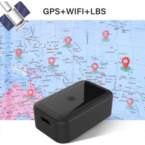 GF-22 Magnetic Mini Car Tracker GPS Real Time Tracking Locator Device Smart Magnetic GPS Tracker WIFI+LBS+GPS Vehicle Locator