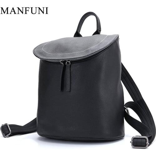 MANFUNI Women's Leather Bags