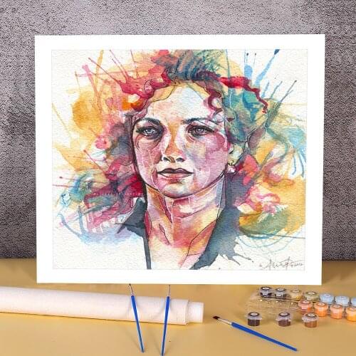 Doctor Who Doctor Who DIY Painting By Numbers Set Oil Paints 40*50 Paiting By Numbers Handmade Crafts For Adults Wholesale