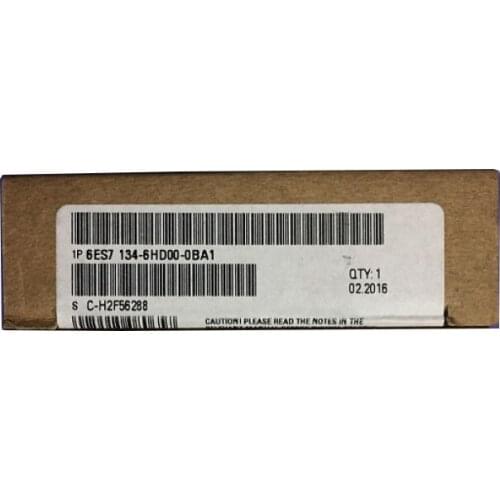 New original packaging 1 year warranty 6ES7134-6HD00-0BA1 {No.24arehouse spot} Immediately sent