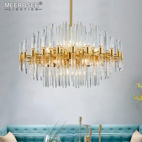 Luxury Crystal Chandelier Lighting Golden Cristal Lustres Light Fixture Chandelier Crystal for Hotel Project MD86286