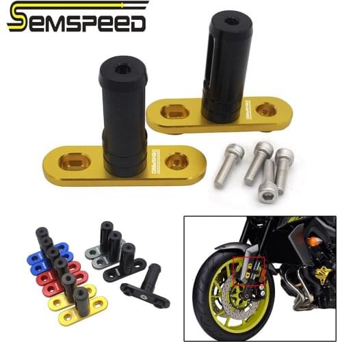 Semspeed Motorcycle Spotlight Bracket Light Holder Suitable for Yamaha Street-car Sports Car Stand Bracket Plate Motorbike Parts