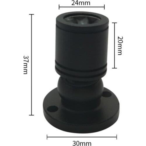 LEDIARY 12V Mini LED Spot Downlights Dimmable Lamp Set Remote Controller Ceiling Recessed 1.5W silver black gold Cabinet Lights