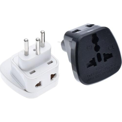 Universal UK/US/EU to Switzerland Swiss AC Power Plug Travel Adapter Converter with safety door