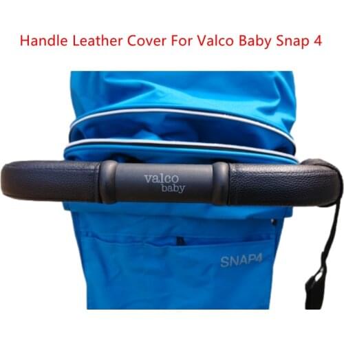 3Pcs Leather Armrest Covers Fit For Valco Baby Snap 4 Stroller Pram Bar Sleeve Handle Case protective Cover Stroller Accessories