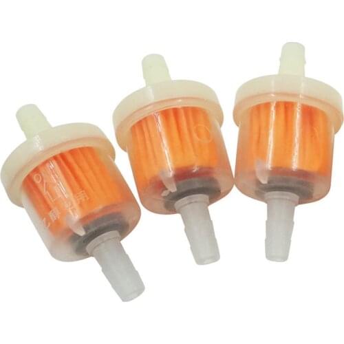3Pcs Universal Gas Fuel Filter For Motorcycle Moped ATV Go Scooter Bike Dirt Kart Accessories Moto F2V3