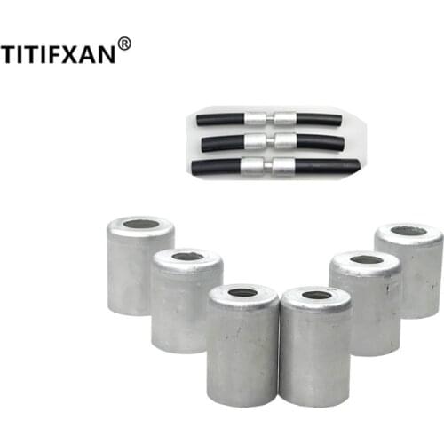 40PCS R134a / R12 Aluminum Auto A/C Air Conditioning Standard / Reduced Barrier Refrigerant Hose For Car