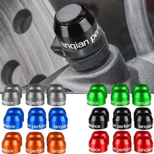 6PCS For Ducati HYPERMOTARD 950 SP 2019 2020 Hyperstrada 821 2013 2014 2015 Hyperstrada 939 2016 Billet Bleed Valve Cover Kit