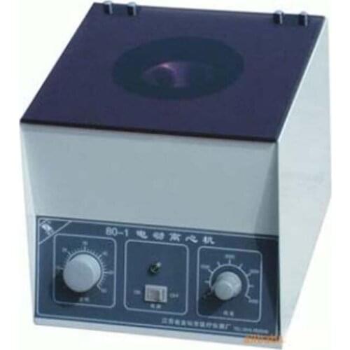 80-1 newest Desktop Electric Medical Lab Centrifuge Laboratory Lab Supplies Medical Practice 4000 rpm 20 ml x 6