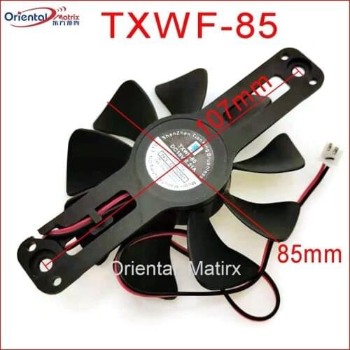 DC BRUSHLESS FAN TXWF-85 DC18V 0.21A For C21-RK2122 RT2156 RT2148 RT2160 Induction Cooker Cooling Fan 2Pin