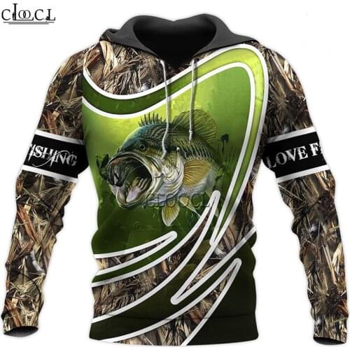 CLOOCL Beautiful Love Fishing 3D Printed Men Hoodie Clothes Unisex Sweatshirt Zip Pullover Casual Jacket Tracksuit Drop Shipping