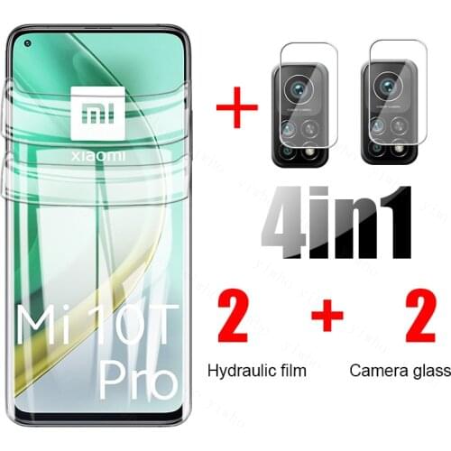 Mi 10T Pro Hydrogel Film Screen Protector For Xiaomi 10 T 10TPro MI10T 5G M2007J3SG 6.67" Camera Len Safety Note Tempered Glass