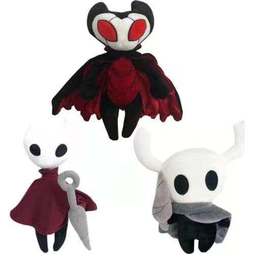 New 30cm Game Hollow Knight Plush Toys Figure Ghost Grimm Master Soft Stuffed Animals Plushie Toy Dolls For Kids Christmas Gifts