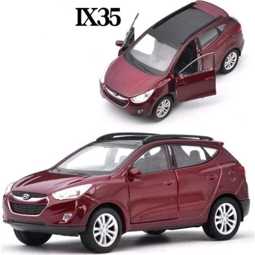 1:36 scale Hyundai Tucson IX35,alloy pull back car toy,high simulation ix35 model,open doors toy vehicle,free shipping