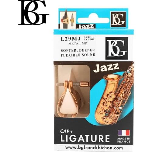 France Original BG L29MJ alto sax tenor saxophone metal ligature lebayle mouthpiece apply otto link metal mouthpiece apply