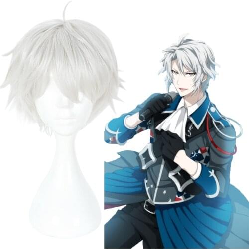 IDOLiSH7 Cosplay Wigs YAOTOME GAKU Game Cosplay Heat Resistant Synthetic Wigs Halloween Carnival Party Unisex Cosplay Wigs