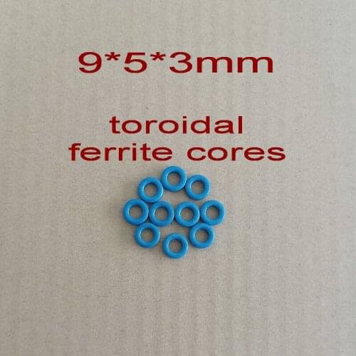 Blue Toroidal Cores 9*5*3mm Anti-Interference Core For Toroidal Transformer Ferrite Magnetic Rings for Inductor Chokes