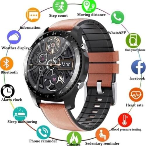 New Ck30 Bluetooth Call Smart Watch Men Thermometer Ecg Monitor Fitness Watch SmartWatch Women for Ios Samsung PK Galaxy Watch