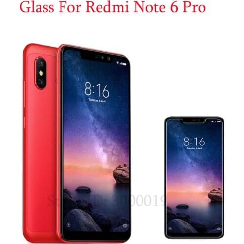 Tempered Glass for Xiaomi Redmi Note 6 Pro Screen Protector 9H 2.5D Phone Protective Glass on for Xiaomi Redmi Note 6 Pro Glass