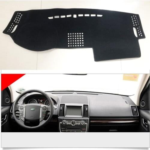 Interior Dashboard Carpet Photophobism Protective Pad Mat For Land Rover Freelander 2