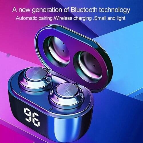 A6s Tws Wireless Bluetooth 5.0 Headsets Earphones In-ear Bluetooth Headphones With Charging Case Auriculares Inalámbricos#g3