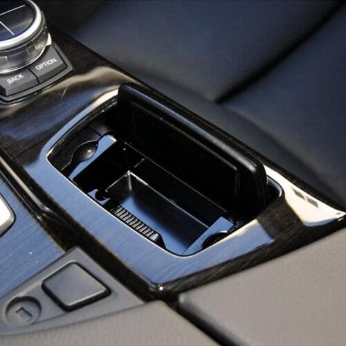 Car Ashtray 520 525 ABSPC Central Control Ash Box Cover Shell For BMW 5 Series F10 F18 Soot Storage Holder sensible