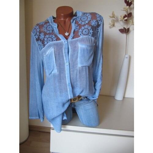 Coyee Cat Button Down Blouses