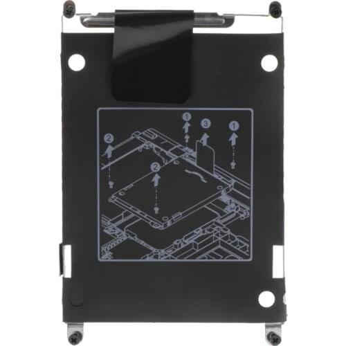 For HP EliteBook 2560p Hard Drive Disk Bracket Caddy 8 Screws Computer Accessory 72XB