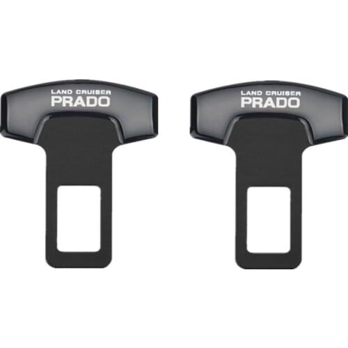 For Toyota prado land cruiser accessories car styling Safety Belt Buckles Car Seat Safty Belt Alarm Canceler Stopper 2PCS