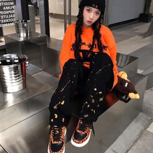 Autumn Boyfriend Jeans For Women Fashion Loose Vintage High Waist Jeans Plus Size Jean Pantalones Mujer Vaqueros Punk Pants Girl