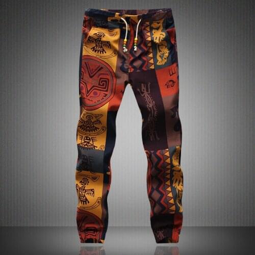 HANQIU Mens Summer Pants