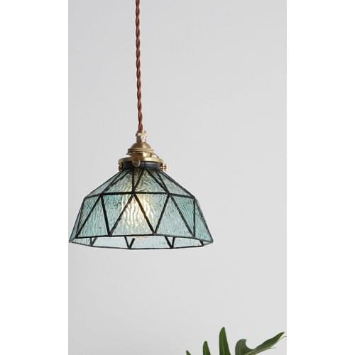 Personality retro hand made chandelier porch aisle light dining room bedroom bedside bed home stay small Chandelier