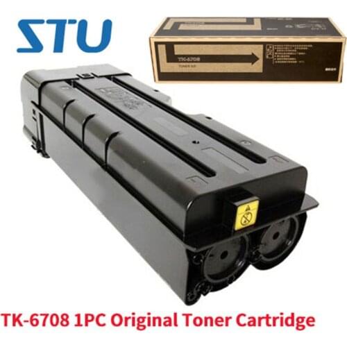 TK-6708 1PC Black Original Toner Cartridge for Kyocera TASKalfa 6500i 6501i 8000i 8001i TA6500i TA6501i TA8000i TA8001i