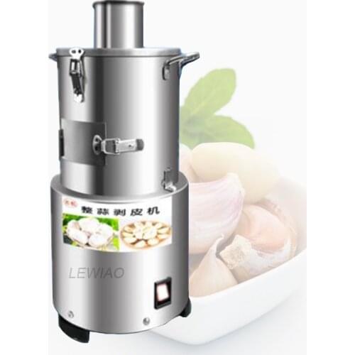 Commercial Garlic Chopped Machine Whole Garlic Peeling Machine Garlic Skin Remover Electric Whole Garlic Peeler Machine