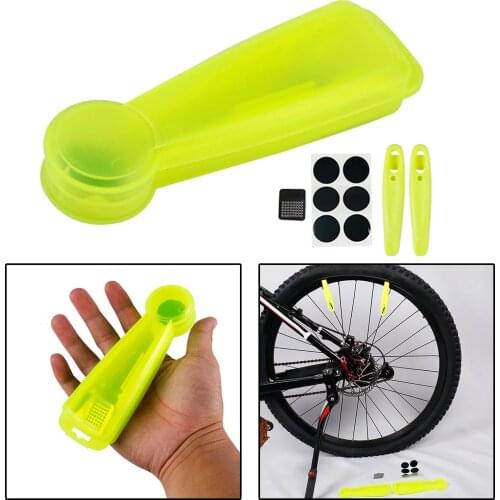 Bike Tire Patch Repair Kit Bicycle Puncture Repair Rasp Portable Tool Set