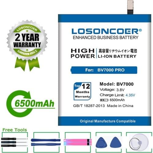 LOSONCOER Batteries For Blackview BV7000 Pro Phones