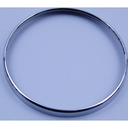 For VW Caddy Golf Jett MK5 MK6 Passat B7 CC SCI Sharan Touran Tiguan PQ35 PQ46 Headlight Switch Decorative Trim Frame Metal Ring