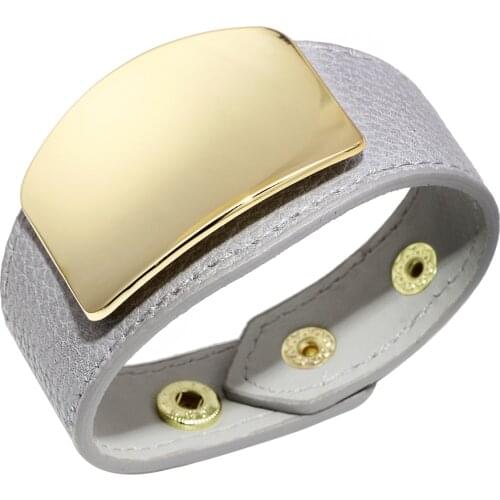 Fashion Leather Cuff Women Bracelet Femme Bohemian Vintage Female Exaggerate Metal Charm Wide Bracelets Bangles Jewelry Gift