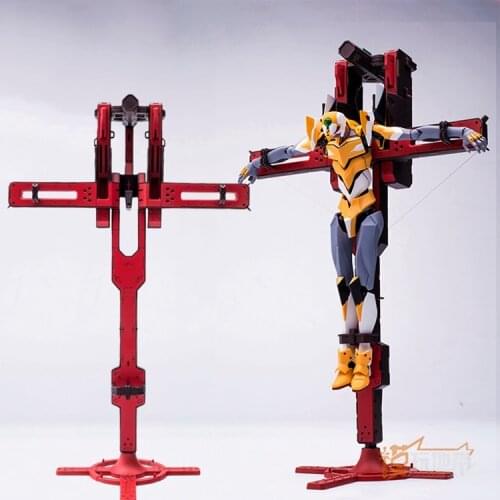 Specially For EW RG EVA Evangelion T Shaped Restrain Holder Stand Cross Action Figure Accessary Set Pack