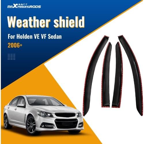 Weathershield Wind Deflectors for Holden Commodore HSV Sedan VE VF 2006-2018