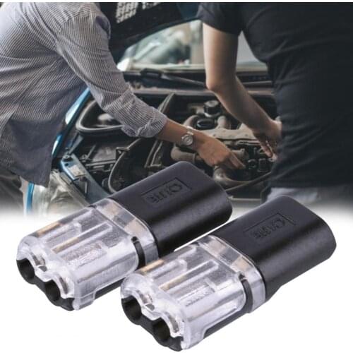 10 Pcs Wire Cable Connector Durable Multi-functional High Efficiency Universal Wire Harness for Daily Use