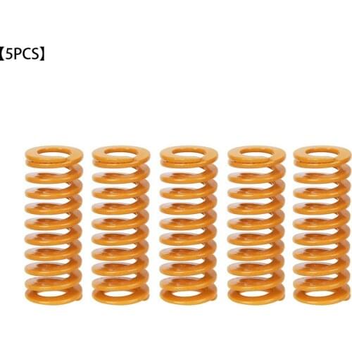 5PCS 3D Printer Heated Bed Leveling Spring Extruder Extrusion Compression Die Spring Replacement for CR-7