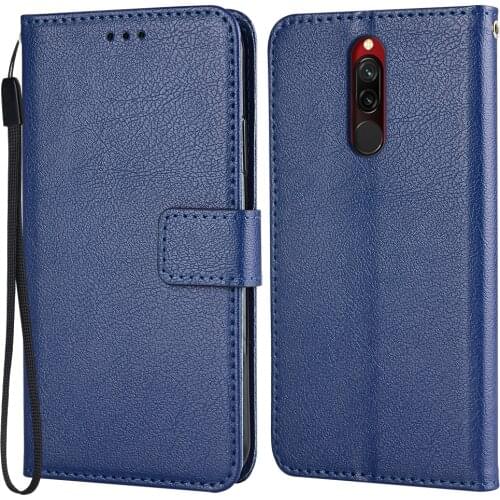 Wallet Flip Case For On Xiaomi Redmi 8 Redmi8 M1908C3IC MZB8255IN M1908C3IG M1908C3IH 6.22'' Leather Case for Redmi 8 Phone Bag