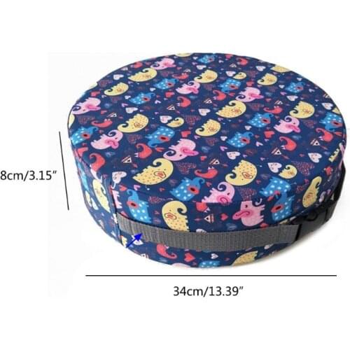 Baby Dining Cushion Children Increased Chair Pad Adjustable Removable Highchair Chair Booster Cushion Seat Chair