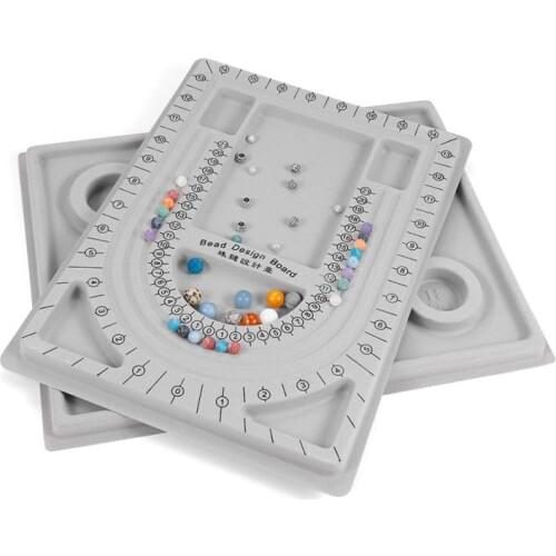 DIY Jewelry Tools Necklace Design Plate Piercing Bead Design Table Size Dial 108 Bead Measuring Plate