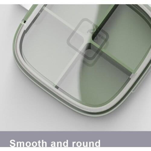 Pill Box Portable Small Mini Storage Box Large-Capacity Carry-On Travel Size Multi-grid Sealed Case A7