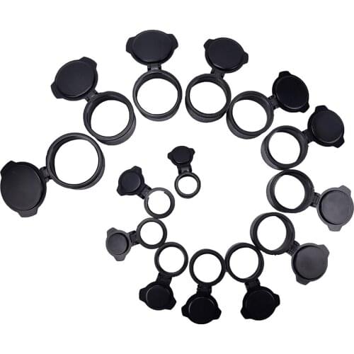 2018 Hunting Sight cover Caliber 25.4-57mm Rifle Scope Mount Quick Flip Spring Up Open Lens Cover Cap Eye Protect Objective Cap