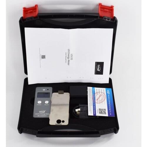 LS132 UV Energy Meter for high-pressure mercury lamps halogen lamps UV coating machine 365nm