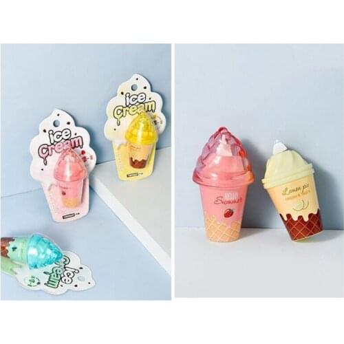 Cute Milk Tea Cup Ice Cream Correction Correcting Tape Stationery Corrector School Office Supplies Student Kids Gifts R9UA